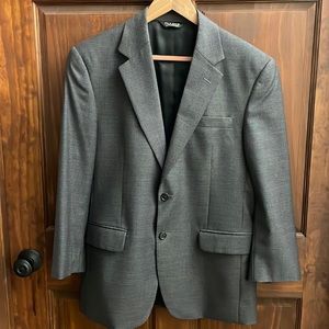 Jos. A. Banks suit jacket blazer 38S Dark Grey  EUC